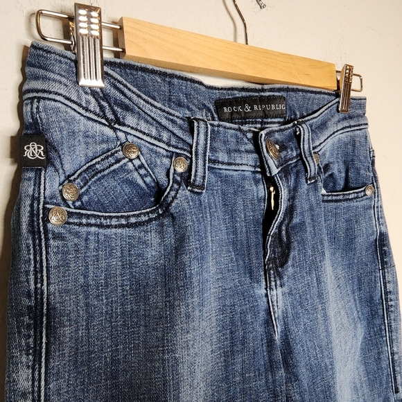 Abercrombie & Fitch Women's Blue Jeans - Picture 4 of 16